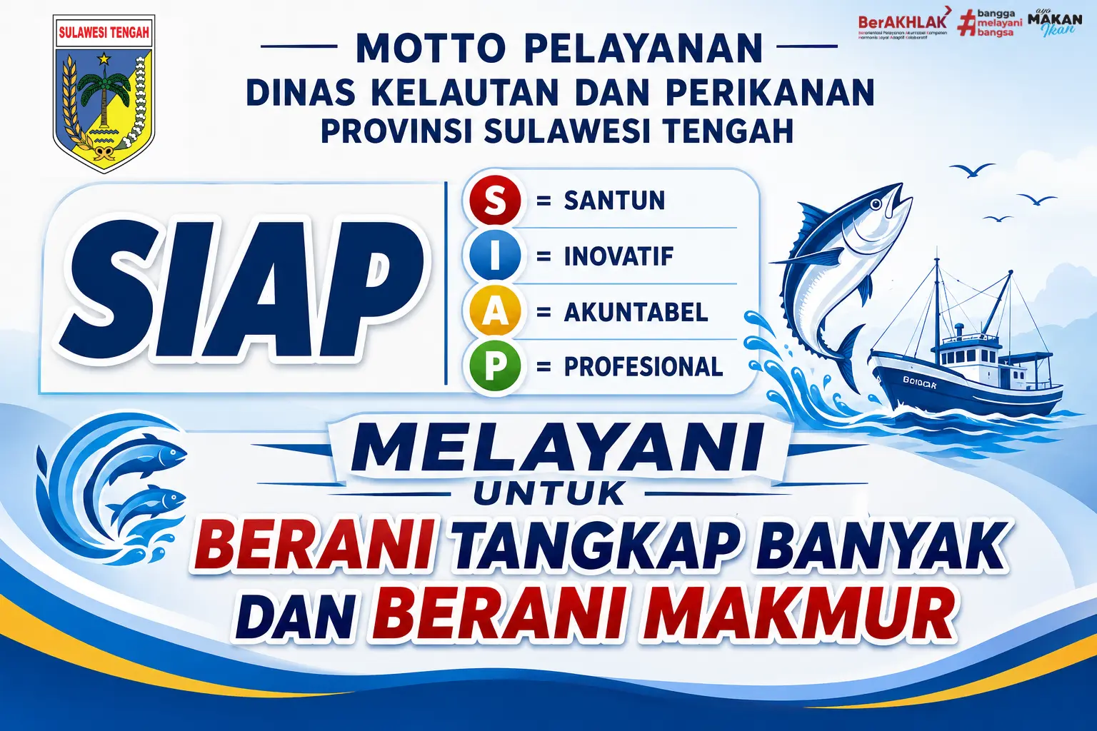 Moto Pelayanan DKP Sulteng