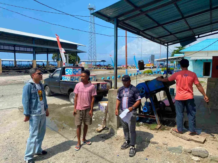 KUNJUNGAN KADIS DKP PROV. SULTENG KE KANTOR PPI PARANGGI