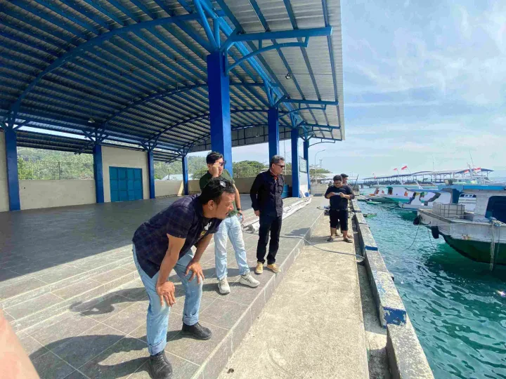 KUNJUNGAN KADIS DKP PROV. SULTENG DI KANTOR PPI DONGGALA