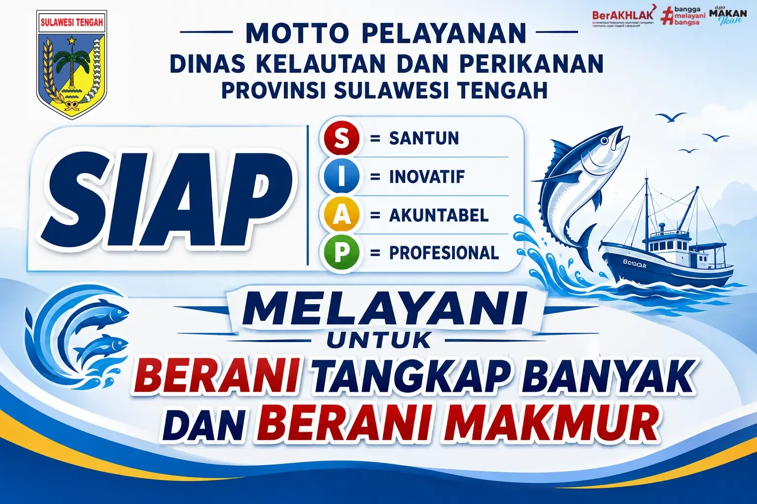 Moto Pelayanan DKP Sulteng