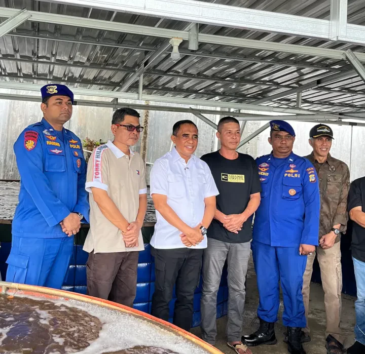 GUBERNUR SULAWESI TENGAH MEMBUKA KEGIATAN PANEN RAYA IKAN AIR TAWAR, PROGRAM "BERANI TANGKAP BANYAK" MENJADI PROGRAM ANDALAN DI SULAWESI TENGAH